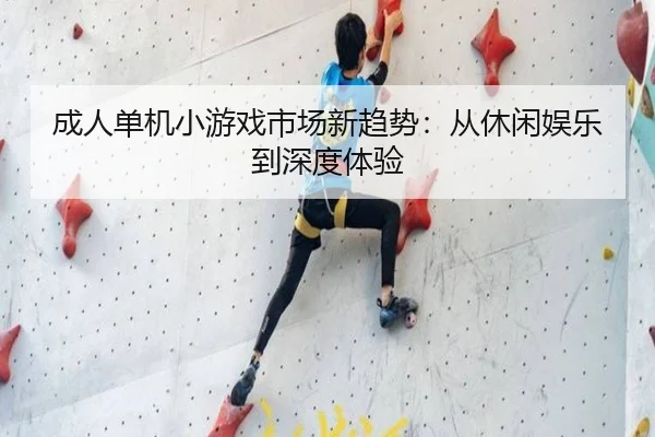 成人单机小游戏市场新趋势：从休闲娱乐到深度体验 | leyu